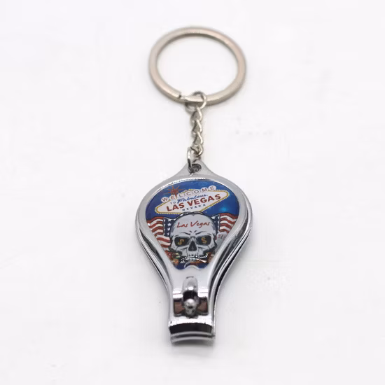 Kundenspezifischer touristischer Souvenir-Schlüsselanhänger, luxuriöser Epoxid-Schlüsselanhänger aus Zinklegierung